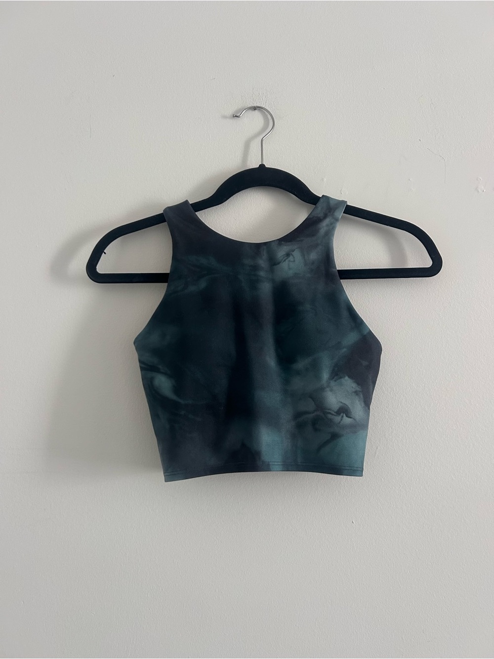 Athleta Conscious Crop Printed Tie Dye Top Size XS